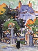 Samuel John Peploe The Luxembourg Gardens oil painting artist